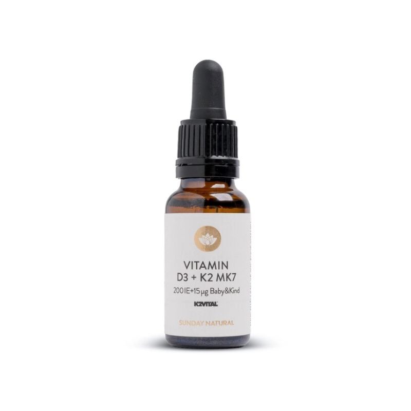  Vitamin D3 K2 MK7 Sunday Natural 20ml Đức 