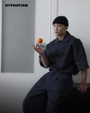  HALF CIRCLE DENIM SHIRT 