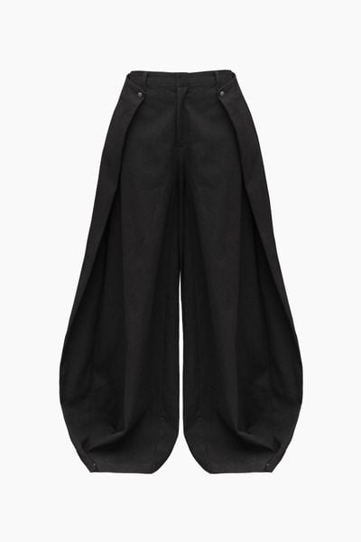  LOOSE WIDE PLEAT PANTS 