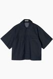  HALF CIRCLE DENIM SHIRT 