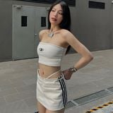 TRACK MINI SKIRT 