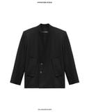  COLLARLESS BLAZER 