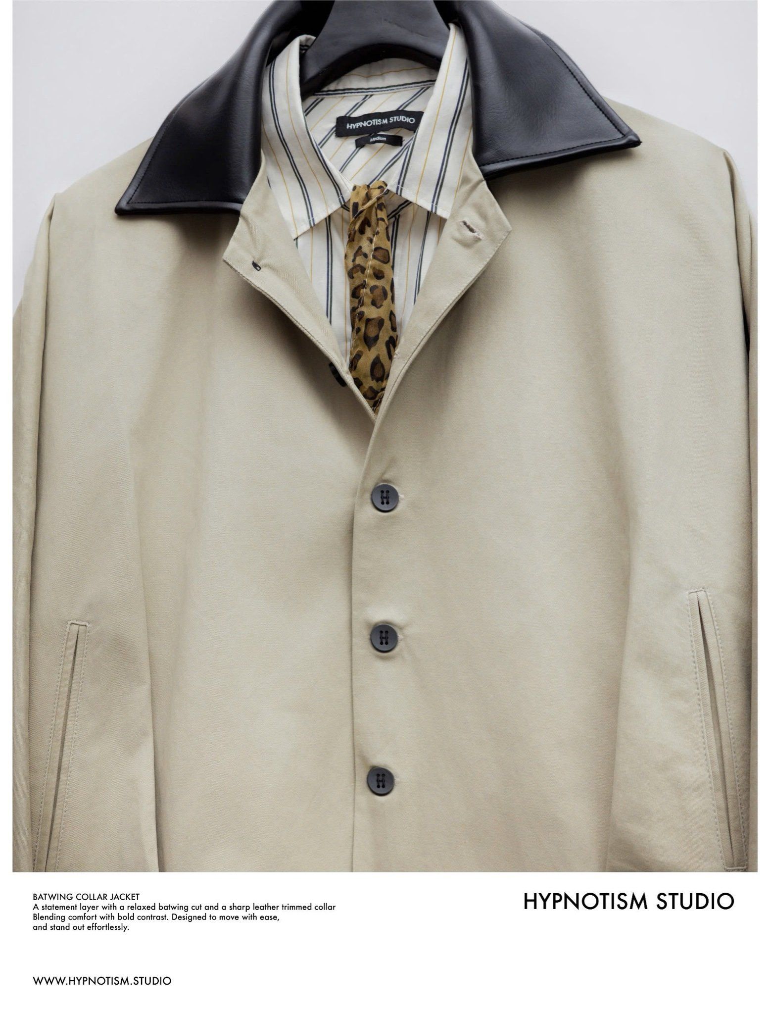  BATWING COLLAR JACKET 