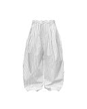  STRIPED CURVY TROUSERS 
