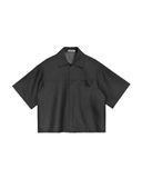  HALF CIRCLE DENIM SHIRT 