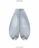 LOOSE FLOW DENIM PANTS 