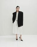  COLLARLESS BLAZER 