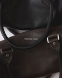  BARREL LEATHER BAG 