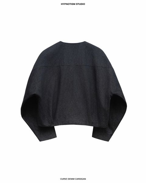  CURVE DENIM CARDIGAN 
