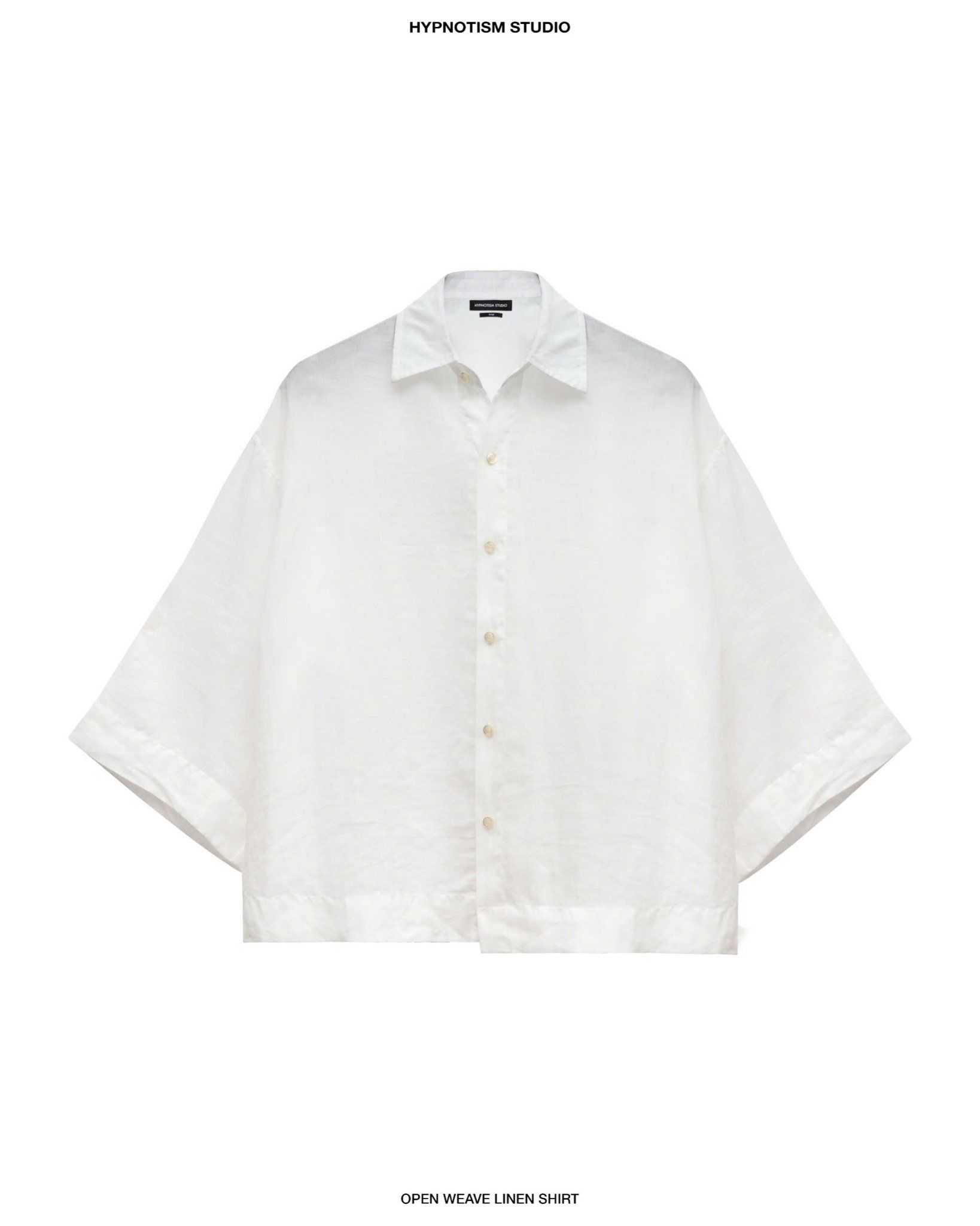  OPEN WEAVE LINEN SHIRTS 
