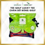  Tee Golf gỗ Lucky Tee Koviss - Chân đỡ bóng golf LT195 (80mm + 42mm)  | Koviss Golf Chính Hãng. 