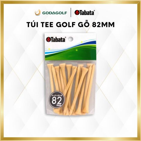  Tee Golf Gỗ Cao Cấp Tabata 82 mm - Chân đỡ phát bóng | Tabata Golf Chính Hãng 