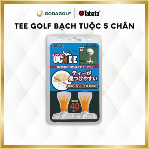  Tee Golf Bạch Tuộc Tabata - Chân đỡ phát bóng golf GV1409 | 36mm 40mm 44mm | Tabata Golf chính hãng 