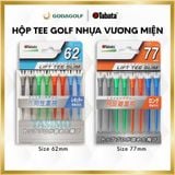  Tee Golf Nhựa Cao Cấp Tabata - Chân đỡ phát bóng GV1420A  |  62mm 77mm  | Tabata Golf chính hãng 