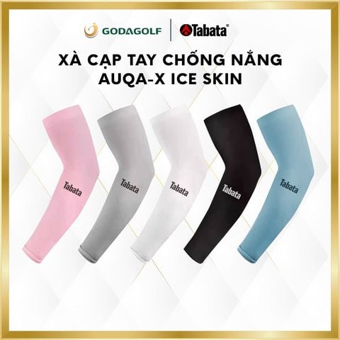  Xà Cạp Tay Chống Nắng Tabata AQUA -X  Ice Skin , Chống tia UV GA0101| Tabata Golf Chính Hãng 