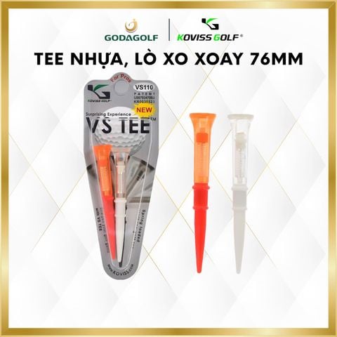  Tee Golf NhựaLò Xo Xoay 360º Koviss - Chân Đế Đỡ Bóng Golf VS110 |  Koviss Golf Chính Hãng. 