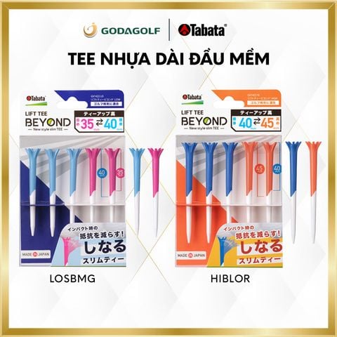  Tee Golf Nhựa Cao Cấp Tabata , Chân đỡ phát bóng GV1422 |  HIBLOR - LOSBMG | Tabata Golf chính hãng 