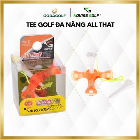  Tee Golf Đa Năng ALL THAT - Chân Đỡ Phát Bóng Golf | Koviss Golf Chính Hãng. 