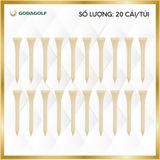  Tee Golf Gỗ Cao Cấp Tabata 60mm - Chân đỡ phát bóng GV0509 | Tabata Golf Chính Hãng 