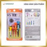  Tee Golf Nhựa Lò Xo Xoay 360º Koviss - Chân đỡ phát bóng VS108 |78mm 68mm 58mm 39mm| Koviss Golf Chính Hãng 