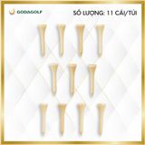  Tee Golf Gỗ Cao Cấp Tabata 40mm - Chân đỡ phát bóng GV0432 | Tabata Golf Chính Hãng 