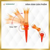  Tee Golf Nhựa Nam Châm Bật  180º Koviss - Chân Đỡ Phát Bóng Hoa Sen TT151 | 70mm - 39mm | Koviss Golf Chính Hãng. 