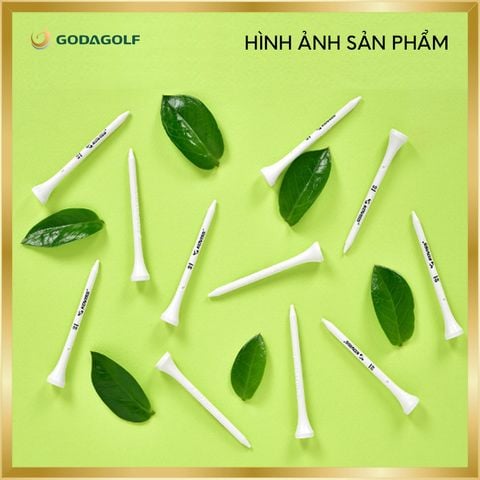  Tee Golf No Plastic 80mm Koviss - Chân đỡ phát bóng thân thiện môi trường FT020 | Koviss Golf Chính Hãng 