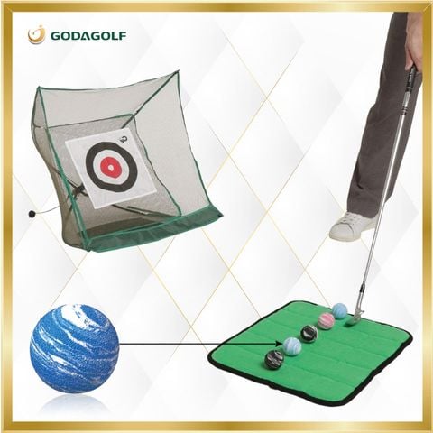  Gói 6 Bóng Xốp Tập Golf Tabata - Bóng Mềm (Khoảng cách bay tối đa 10 M) GV0302 | Tabata Golf Chính Hãng 