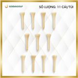  Tee Golf Gỗ Cao Cấp Tabata 55mm - Chân đỡ phát bóng GV0433 | Tabata Golf Chính Hãng 