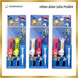  Tee Golf Nhựa Đầu vuông nút Bật 180º Koviss - Chân Đỡ Phát Bóng ET163 | 76 mm | Koviss Golf Chính Hãng. 