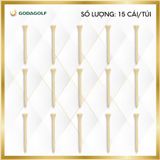  Tee Golf Gỗ Cao Cấp Tabata 82 mm - Chân đỡ phát bóng | Tabata Golf Chính Hãng 