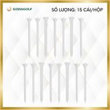  Tee golf nhựa 3 kiểu tròn, vuông, dẹp - Chân đỡ phát bóng NEO STEP NS181 | Koviss Golf Chính Hãng. 