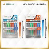  Tee Golf Nhựa Cao Cấp Tabata - Chân đỡ phát bóng GV1420A  |  62mm 77mm  | Tabata Golf chính hãng 