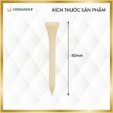  Tee Golf Gỗ Cao Cấp Tabata 60mm - Chân đỡ phát bóng GV0509 | Tabata Golf Chính Hãng 