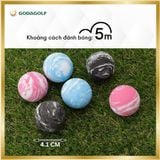  Gói 6 Bóng Xốp Tập Golf Tabata - Bóng Mềm (Khoảng cách bay tối đa 10 M) GV0302 | Tabata Golf Chính Hãng 