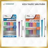  Tee Golf Nhựa Cao Cấp Tabata - Chân đỡ phát bóng GV1420B |  62mm 77mm  | Tabata Golf chính hãng 