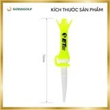  Tee Golf Nhựa Đầu vuông nút Bật 180º Koviss - Chân Đỡ Phát Bóng ET163 | 76 mm | Koviss Golf Chính Hãng. 
