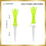  Tee golf Nhựa 80mm Lò Xo Xoay 360º Koviss - Chân Đỡ Phát Bóng Đế Vuông | Koviss Golf Chính Hãng. 