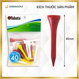  Tee Golf Gỗ Cao Cấp Tabata 40mm | Tabata Golf Chính Hãng 