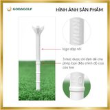  Tee golf nhựa 3 kiểu tròn, vuông, dẹp - Chân đỡ phát bóng NEO STEP NS181 | Koviss Golf Chính Hãng. 