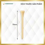  Tee Golf Gỗ Cao Cấp Tabata 70mm - Chân đỡ phát bóng GV0434 | Tabata Golf Chính Hãng 