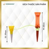  Tee Golf Nhựa Lò Xo Xoay 360º Koviss - Chân Đỡ Phát Bóng Golf VS102| 68mm - 39mm |  Koviss Golf Chính Hãng. 