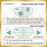  Hộp Cảm Biến Mặt Gậy Golf Fairway Iron Tabata Shot Sticher (16 Miếng) - Ghi lại điểm tiếp xúc bóng | Tabata Golf 