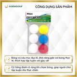 Gói 6 Bóng Nhựa Mềm Tập Golf Tabata - Bóng Tập Golf (Khoảng cách bay tối đa 30M) GV0311| Tabata Golf Chính Hãng 