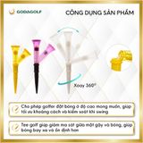  Tee Golf Nhựa Lò Xò Xoay 360º Có 2 Ngấn Koviss -Chân Đế Đỡ Bóng Golf VS112 | Koviss Golf Chính Hãng. 