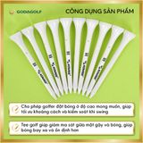  Tee Golf No Plastic 80mm Koviss - Chân đỡ phát bóng thân thiện môi trường FT020 | Koviss Golf Chính Hãng 