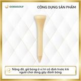  Tee Golf Gỗ Cao Cấp Tabata 55mm - Chân đỡ phát bóng GV0433 | Tabata Golf Chính Hãng 