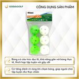  Gói 6 Bóng Nhựa Rỗng Tập Golf Tabata - Bóng Tập Golf (Khoảng cách bay tối đa 30M) - GV0310 | Tabata Golf Chính Hãng 