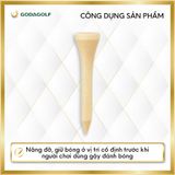  Tee Golf Gỗ Cao Cấp Tabata 40mm - Chân đỡ phát bóng GV0432 | Tabata Golf Chính Hãng 