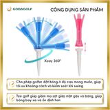  Tee golf Nhựa 88mm Lò Xo Xoay 360º Koviss - Chân Đỡ Phát Bóng Đế Vuông VS142 | Koviss Golf Chính Hãng. 